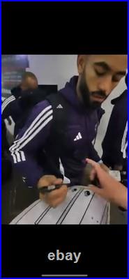 Matheus Cunha Manchester United Signed Shirt EXACT PROOF