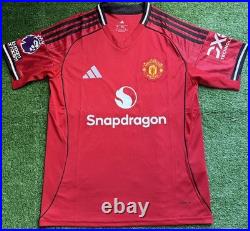 Matheus Cunha Signed 25/26 Manchester United Shirt with EXACT VIDEO PROOF & COA