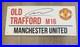 Matheus Cunha Signed Manchester United Old Trafford Street Sign