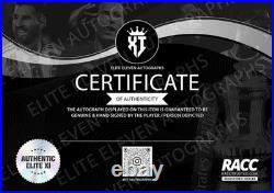 Matheus Cunha Signed Manchester United Old Trafford Street Sign Matheus Cunha Signed Manchester United Old Trafford Street Sign