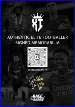 Matheus Cunha Signed Manchester United Old Trafford Street Sign Matheus Cunha Signed Manchester United Old Trafford Street Sign