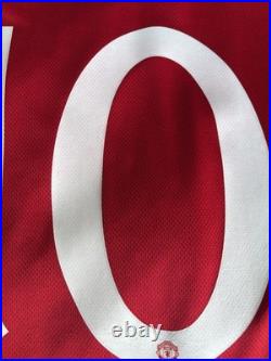 Matheus Cunha Signed Manchester United Shirt Old Trafford Genuine Brazil