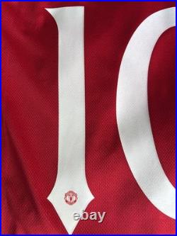 Matheus Cunha Signed Manchester United Shirt Old Trafford Genuine Brazil
