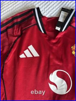 Matheus Cunha Signed Manchester United Shirt Old Trafford Genuine Brazil