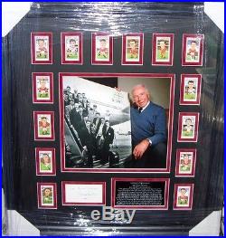 Matt Busby Manchester United Busby Babe Signed Montage Aftal