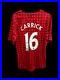 Michael Carrick Manchester United 2012-13 Hand Signed Home Shirt