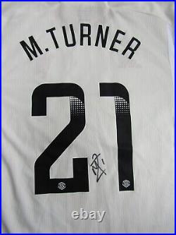 Millie Turner #21 Hand Signed Manchester United Women Football Shirt Autograph