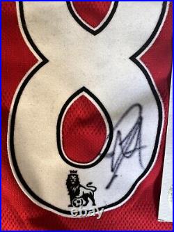 Morgan Schneiderlin Signed Manchester United Football Shirt direct from the Club