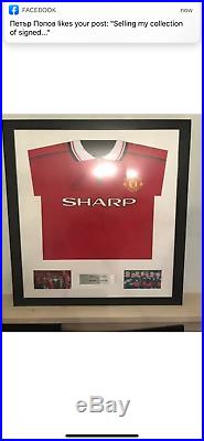 Must See Framed 5 signed Manchester united Football Shirts