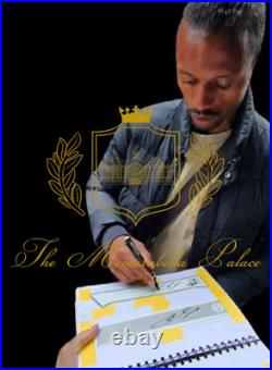 Nani Luis Manchester United 12/13 Season Signed Shirt with Photo Proof