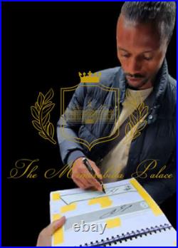 Nani Signed Manchester United 2008 UCL Final Shirt With Photo Proof