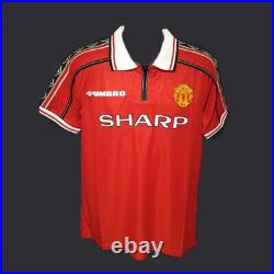 Nicky Butt Signed Manchester United 1999 Shirt COA