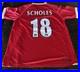 Nike Manchester United Paul Scholes Autographed Jersey Beckett Authenticated