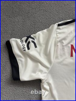 Noussair Mazraoui Hand Signed Manchester United Jersey 24/25 SMALL HOLE