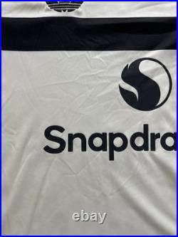 Noussair Mazraoui Hand Signed Manchester United Jersey 24/25 SMALL HOLE