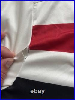 Noussair Mazraoui Hand Signed Manchester United Jersey 24/25 SMALL HOLE