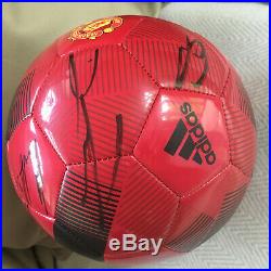 OFFICIAL NEW Signed Manchester United 2019 Football Direct from Club with COA