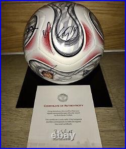 Official MUFC Hologram COA Manchester United 2022-2023 Squad Signed Ball