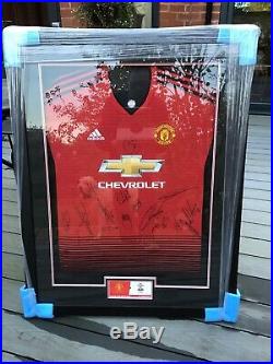 Official Manchester United Signed Shirt, Rare Ole Signed, Relisted Timewaster