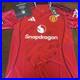 Official Manchester United Team Signed Home Shirt 2025/26 With Official Club COA