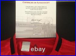 Official signed MANCHESTER UNITED 2019-2020 Full Team Shirt Authenticity + Box
