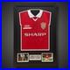 Ole Gunnar Solskjaer Hand Signed Manchester United Football Shirt Framed £299