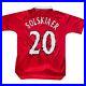 Ole Gunnar Solskjaer Signed Manchester United 99′ Shirt
