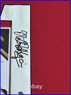 Ole Gunnar Solskjaer Signed Manchester United Shirt Home, 2021-22 (Montage)