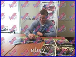 Ole Solskjaer Signed Manchester United Champions League 1999 Photo Coa & Proof