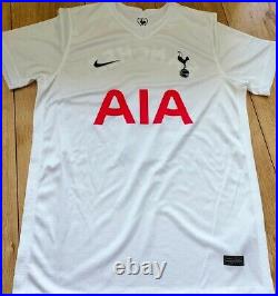 Oliver Skipp Hand Signed Tottenham Hotspur Name & Number Home Shirt 21/22