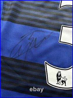 Patrice Evra #3 Hand Signed 2011/13 Manchester United Away Shirt with COA AFTAL Patrice Evra #3 Hand Signed 2011/13 Manchester United Away Shirt with COA AFTAL