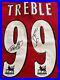 Paul Scholes & Ryan Giggs Signed Manchester United 1999 Treble Shirt