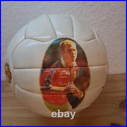 Paul Scholes Signed Football Manchester United 1999 England Umbro Sharp Sponser