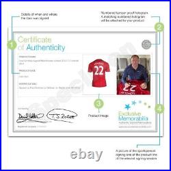 Paul Scholes Signed Manchester United 2012-13 Football Shirt