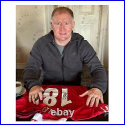 Paul Scholes Signed Manchester United 2022-23 Football Shirt