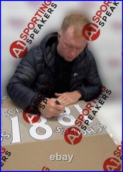 Paul Scholes Signed Manchester United Shirt From A Private Signing COA £149