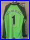 Peter Schmeichel Signed Manchester United Shirt with Coa and Proof Rare