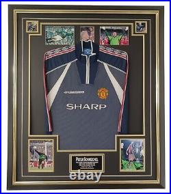 Peter Schmeichel of Manchester United Signed Shirt Autographed Jersey