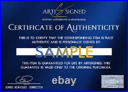 Phil & Gary Neville Manchester United Legends Authentic Autograph Framed