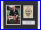 RARE Sir Matt Busby Manchester United Signed Photo Display + COA AUTOGRAPH