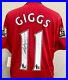 RYAN GIGGS signed MANCHESTER UNITED shirt (M) Genuine Autograph