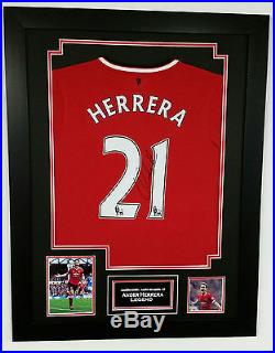 Rare Ander Herrera of Manchester United Signed Shirt Autograph
