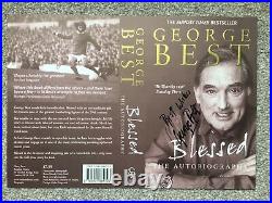 Rare George Best Signed Book Proof Design + Agent COA Manchester United Ireland