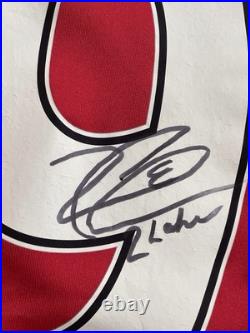 Rare Zlatan Ibrahimovic Signed Manchester United Shirt With COA Rare Zlatan Ibrahimovic Signed Manchester United Shirt With COA