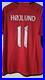 Rasmus Højlund Manchester United Shirt Hand Signed