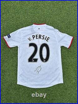 Robin Van Persie 2012 Manchester United Signed Away Shirt