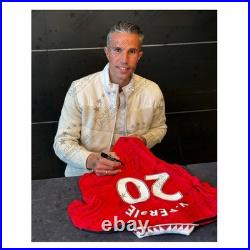 Robin Van Persie Signed Manchester United 2022-23 Football Shirt Robin Van Persie Signed Manchester United 2022-23 Football Shirt