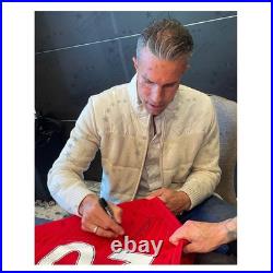 Robin Van Persie Signed Manchester United 2022-23 Football Shirt Robin Van Persie Signed Manchester United 2022-23 Football Shirt