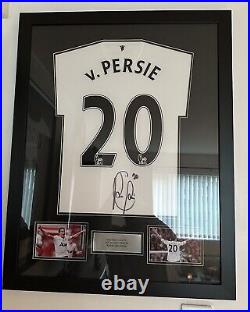 Robin Van Persie Signed Manchester United Away Shirt With COA