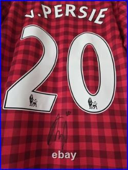 Robin Van Persie Signed Manchester United Shirt